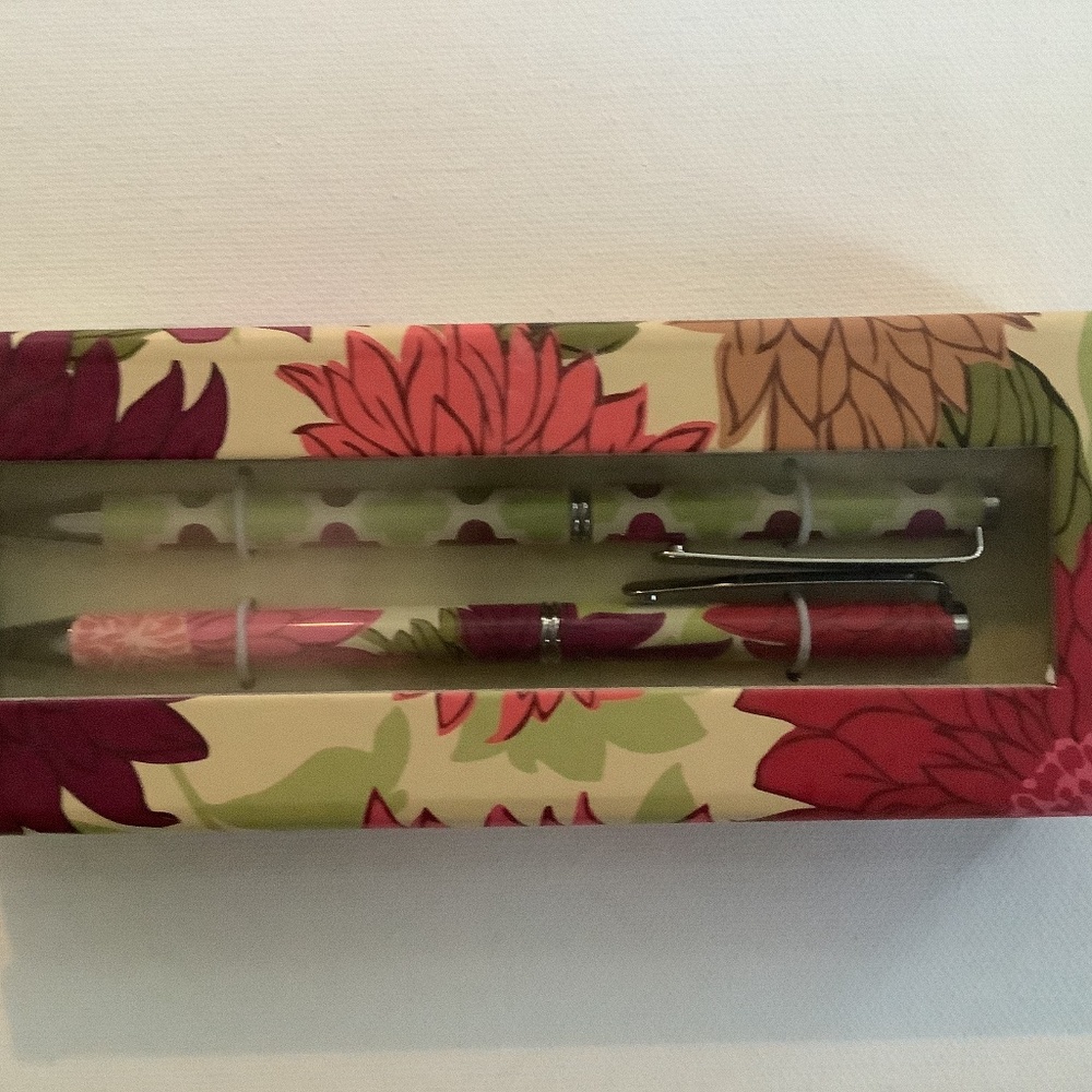 Vera Bradley Pen and Pencil set